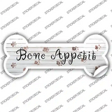Bone Appetit Novelty Bone Sticker Decal Large