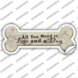 All You Need Is Novelty Bone Sticker Decal Large