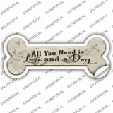 All You Need Is Novelty Bone Sticker Decal Large