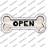 Open Novelty Bone Sticker Decal Large