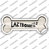 Lazybones Novelty Bone Sticker Decal Large