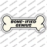 Boneified Genius Novelty Bone Sticker Decal Large