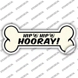Hip Hip Hooray Novelty Bone Sticker Decal Large