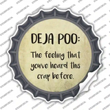 Deja Poo Definition Novelty Bottle Cap Sticker Decal