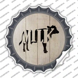 Cows Make Milk Novelty Bottle Cap Sticker Decal