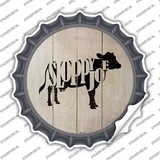 Cows Make Sloppy Joes Novelty Bottle Cap Sticker Decal