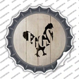 Chickens Make Eggs Novelty Bottle Cap Sticker Decal