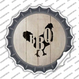 Chickens Make BBQ Novelty Bottle Cap Sticker Decal