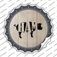 Pigs Make Ham Novelty Bottle Cap Sticker Decal