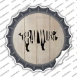Pigs Make Bratwursts Novelty Bottle Cap Sticker Decal