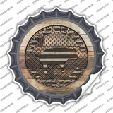 Better On The Farm Pig Novelty Bottle Cap Sticker Decal