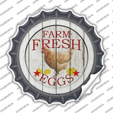 Farm Fresh Eggs Novelty Bottle Cap Sticker Decal