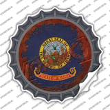 Idaho Rusty Stamped Novelty Bottle Cap Sticker Decal