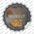 A Friend Is A Gift Novelty Bottle Cap Sticker Decal