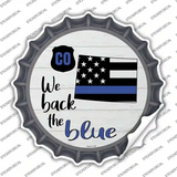 Colorado Back The Blue Novelty Bottle Cap Sticker Decal