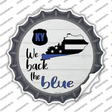 Kentucky Back The Blue Novelty Bottle Cap Sticker Decal