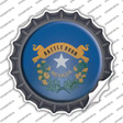 Nevada State Flag Novelty Bottle Cap Sticker Decal