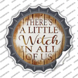 Witch In All Of Us Novelty Bottle Cap Sticker Decal