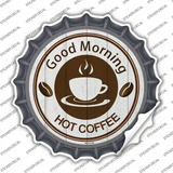 Good Morning Novelty Bottle Cap Sticker Decal