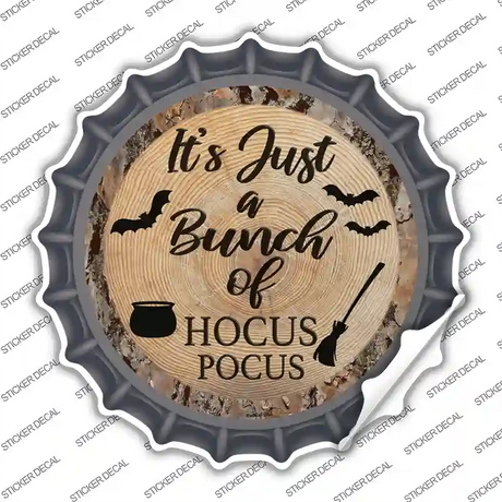 Bunch of Hocus Pocus Novelty Bottle Cap Sticker Decal