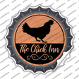 The Chicken Inn Novelty Bottle Cap Sticker Decal