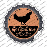 The Chicken Inn Novelty Bottle Cap Sticker Decal