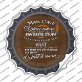 Its Just A Room Novelty Bottle Cap Sticker Decal