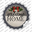 Welcome Home Ribbon Novelty Bottle Cap Sticker Decal