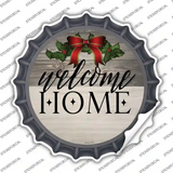 Welcome Home Ribbon Novelty Bottle Cap Sticker Decal
