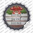 Home Sweet Home Ribbon Novelty Bottle Cap Sticker Decal