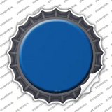 Blue Novelty Bottle Cap Sticker Decal