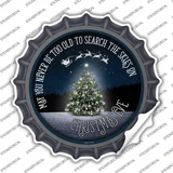 Search The Skies Novelty Bottle Cap Sticker Decal