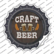 Craft Beer Novelty Bottle Cap Sticker Decal