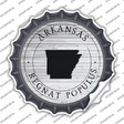 Arkansas Regnat Populus Novelty Bottle Cap Sticker Decal