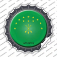 Adygea Country Novelty Bottle Cap Sticker Decal