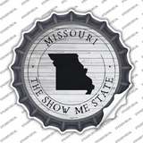Missouri Show Me State Novelty Bottle Cap Sticker Decal