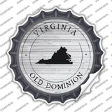 Virginia Old Dominion Novelty Bottle Cap Sticker Decal