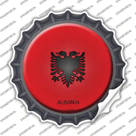 Albania Country Novelty Bottle Cap Sticker Decal