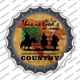 This Is Gods Country Novelty Bottle Cap Sticker Decal