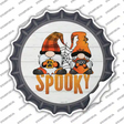 Spooky Gnomes Novelty Bottle Cap Sticker Decal
