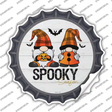 Spooky Season Gnomes Novelty Bottle Cap Sticker Decal