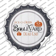 Jack O Lantern Boolevard Novelty Bottle Cap Sticker Decal