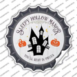 Sleepy Hollow Manor Novelty Bottle Cap Sticker Decal