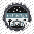 Oh Holy Night Novelty Bottle Cap Sticker Decal
