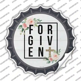 Forgiven with Cross Novelty Bottle Cap Sticker Decal