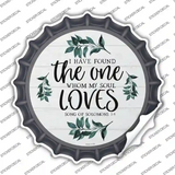 The One Novelty Bottle Cap Sticker Decal