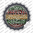 Believe Christmas Novelty Bottle Cap Sticker Decal