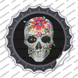 Calavera with Lights Novelty Bottle Cap Sticker Decal