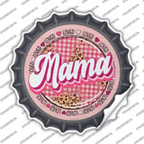 Loved Mama Novelty Bottle Cap Sticker Decal