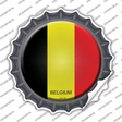Belgium Country Novelty Bottle Cap Sticker Decal
